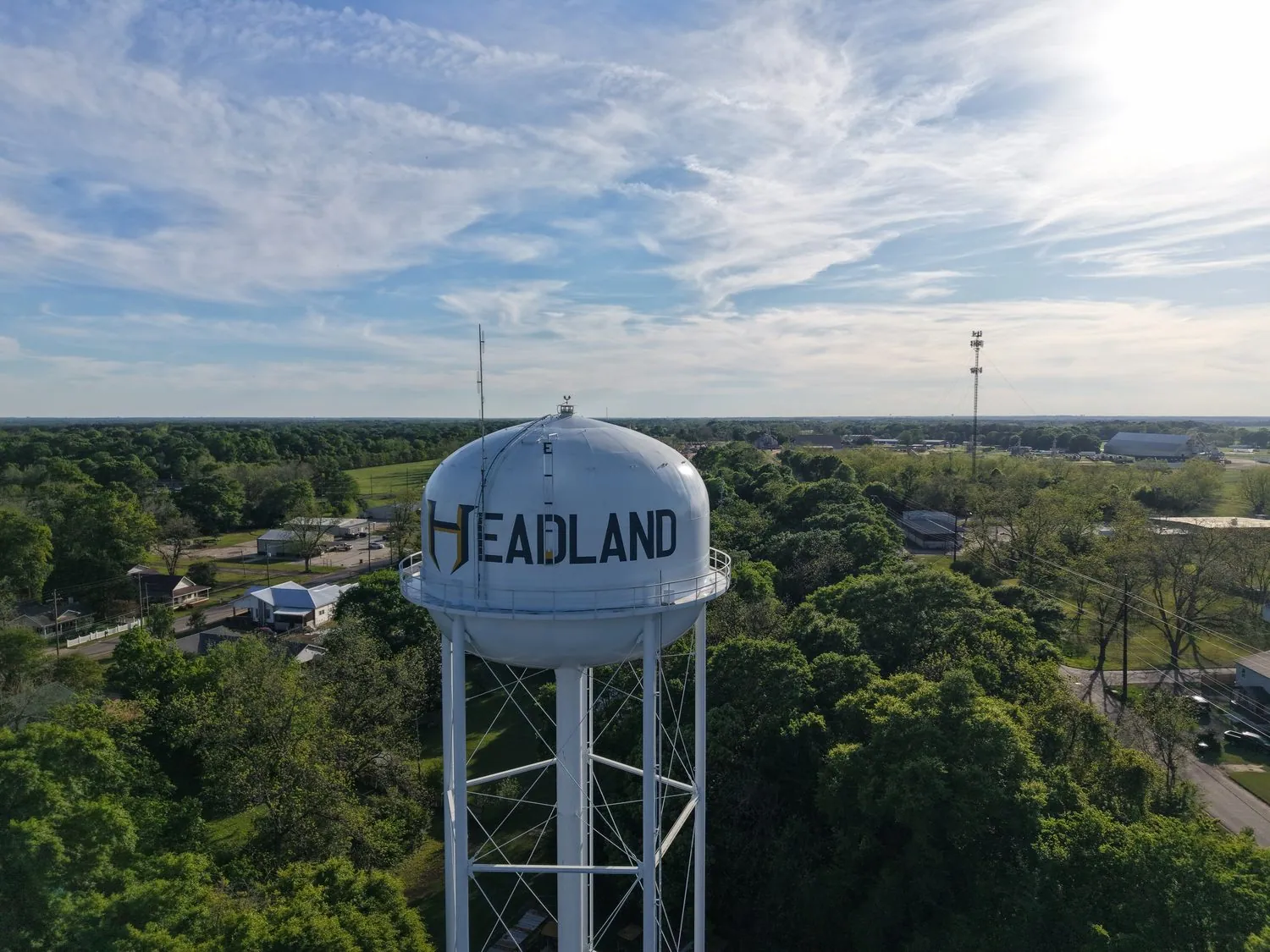 Headland Landmark — Aerial Survey, aerial photograph