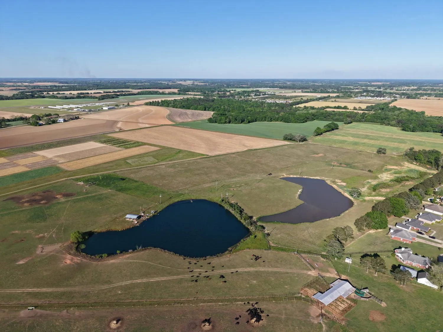 Pond & Pasture — Land & Property, aerial photograph
